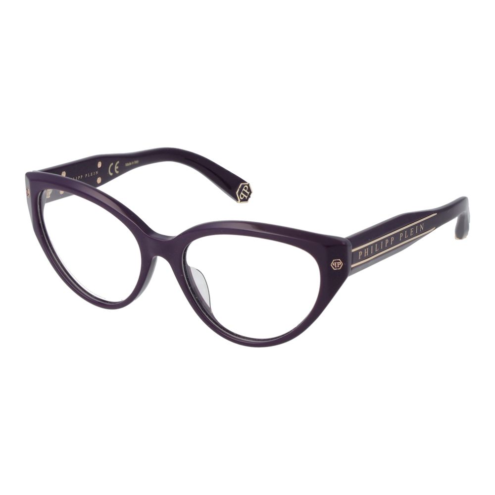 Philipp Plein Purple Glasses Frames for Women