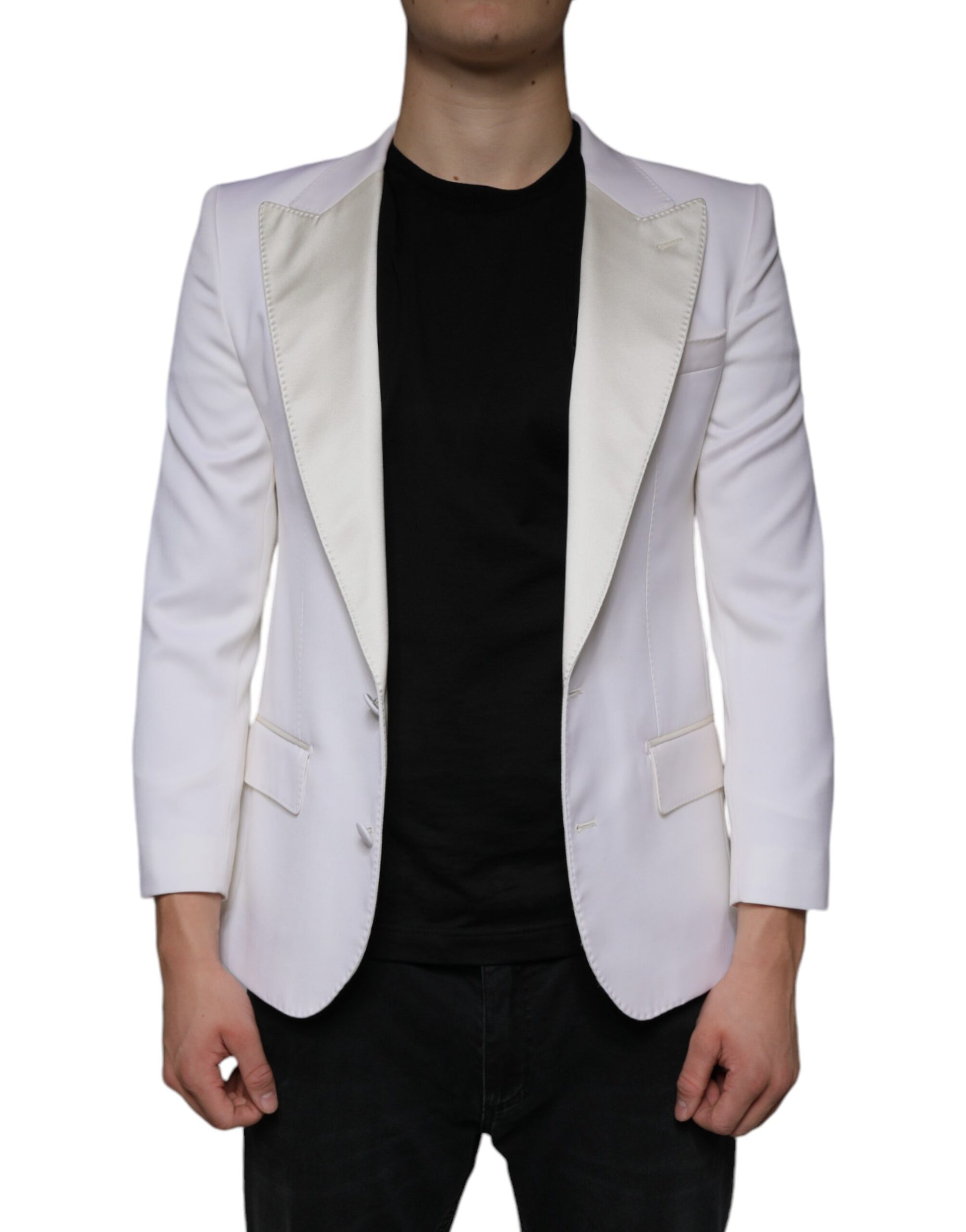 Dolce & Gabbana White Blazer for Men