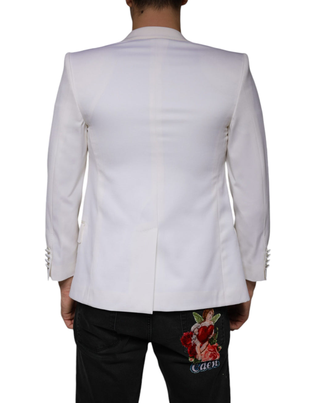 Dolce & Gabbana White Blazer for Men side view