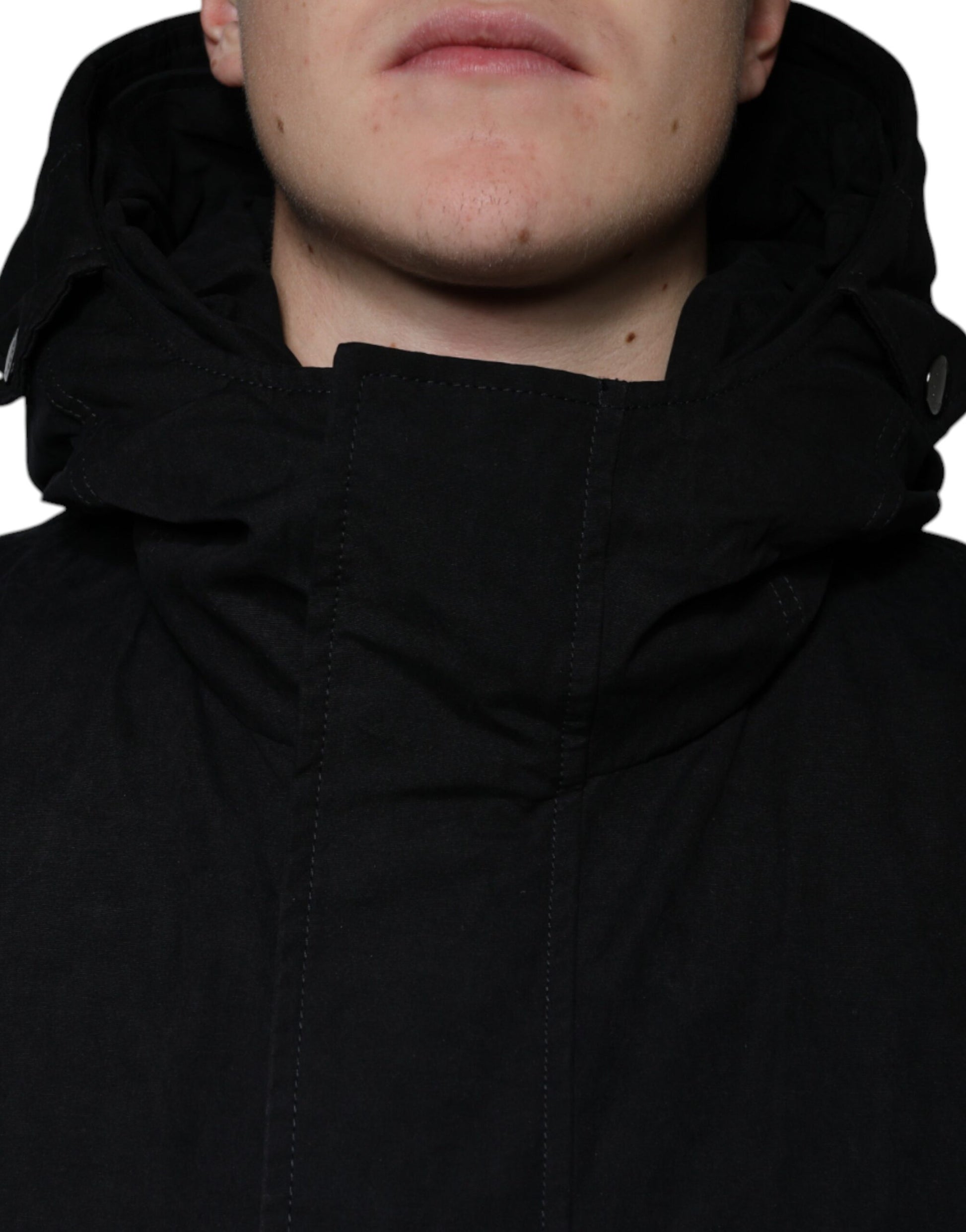 Dolce & Gabbana Black Trench Coats for Men additional view