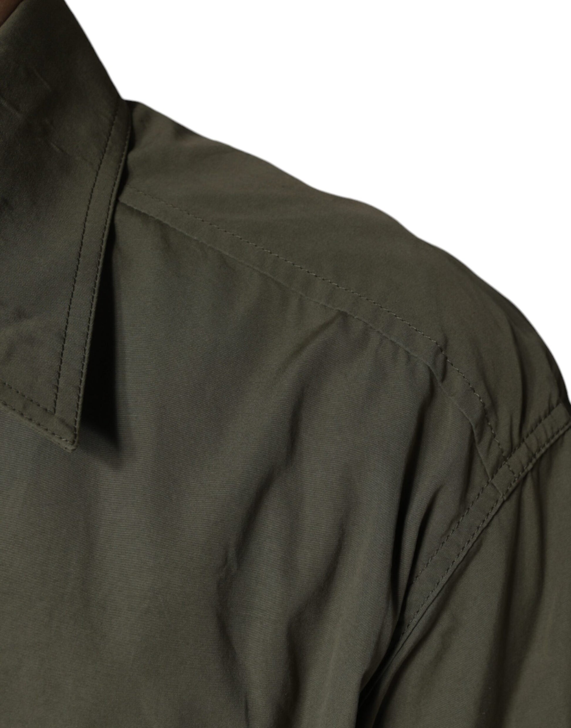 Dolce & Gabbana Green Full Length Jacket for Men additional view