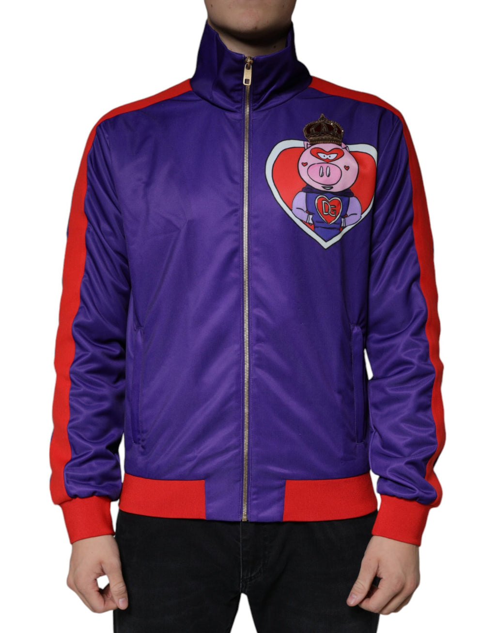 Dolce & Gabbana Purple Bomber for Men alternate view