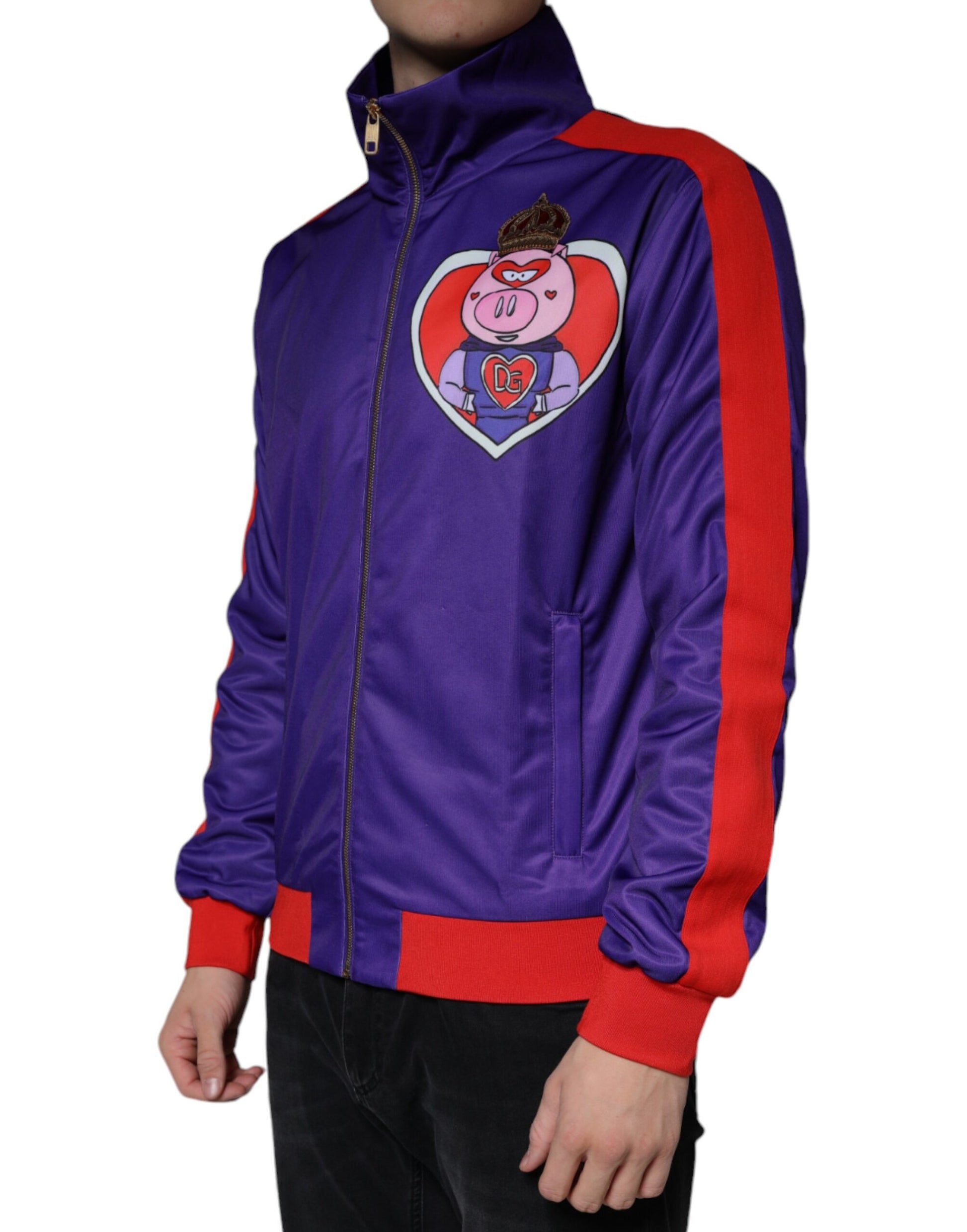 Dolce & Gabbana Purple Bomber for Men detail view
