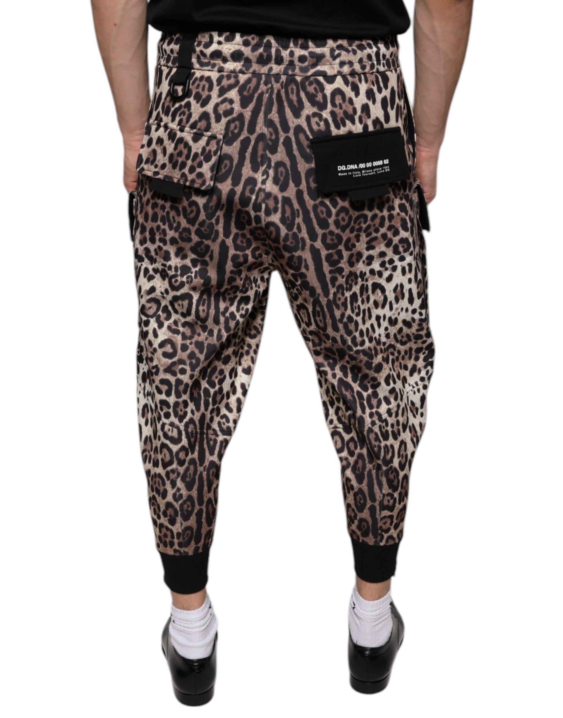 Dolce & Gabbana Multicolor Athletic Pants for Men side view