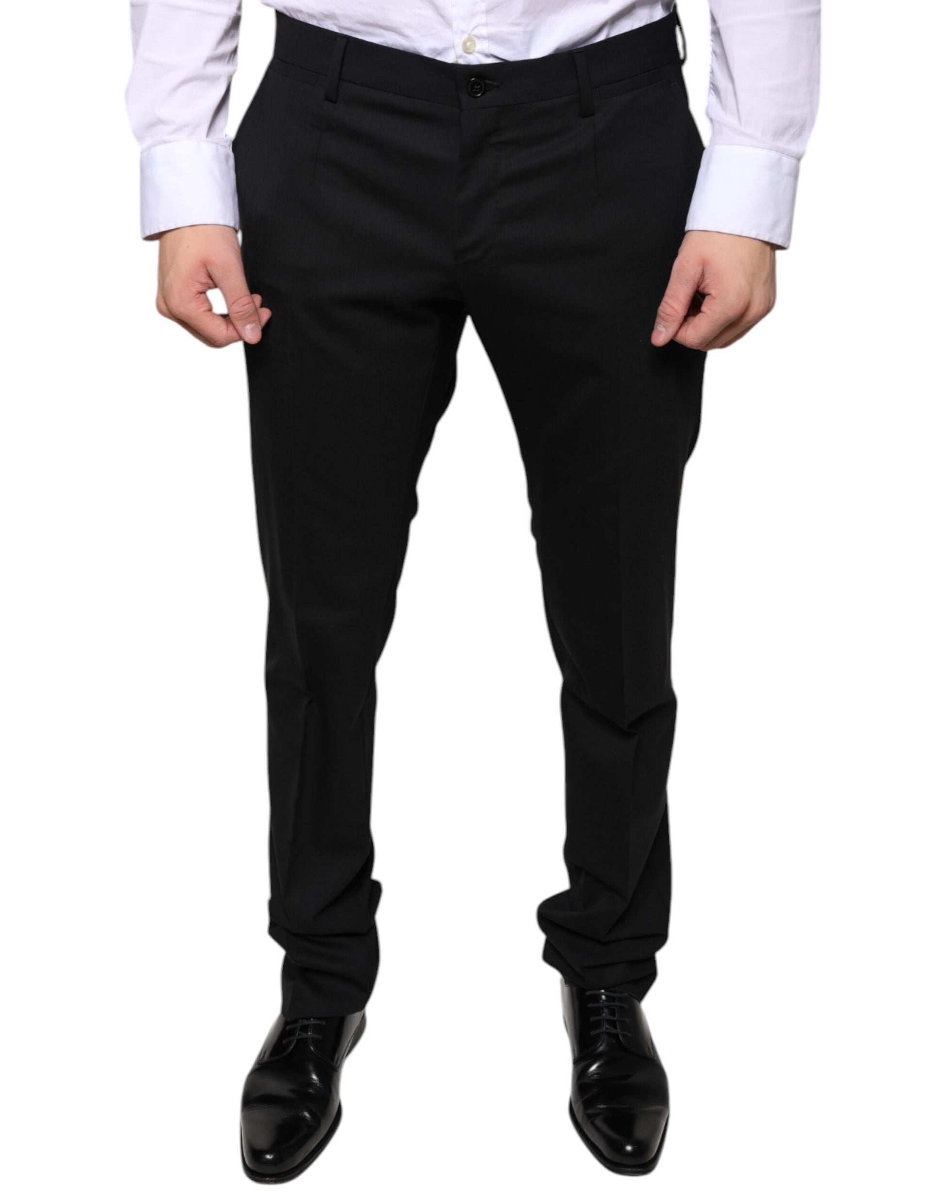 Dolce & Gabbana Black Dress Pants for Men alternate view