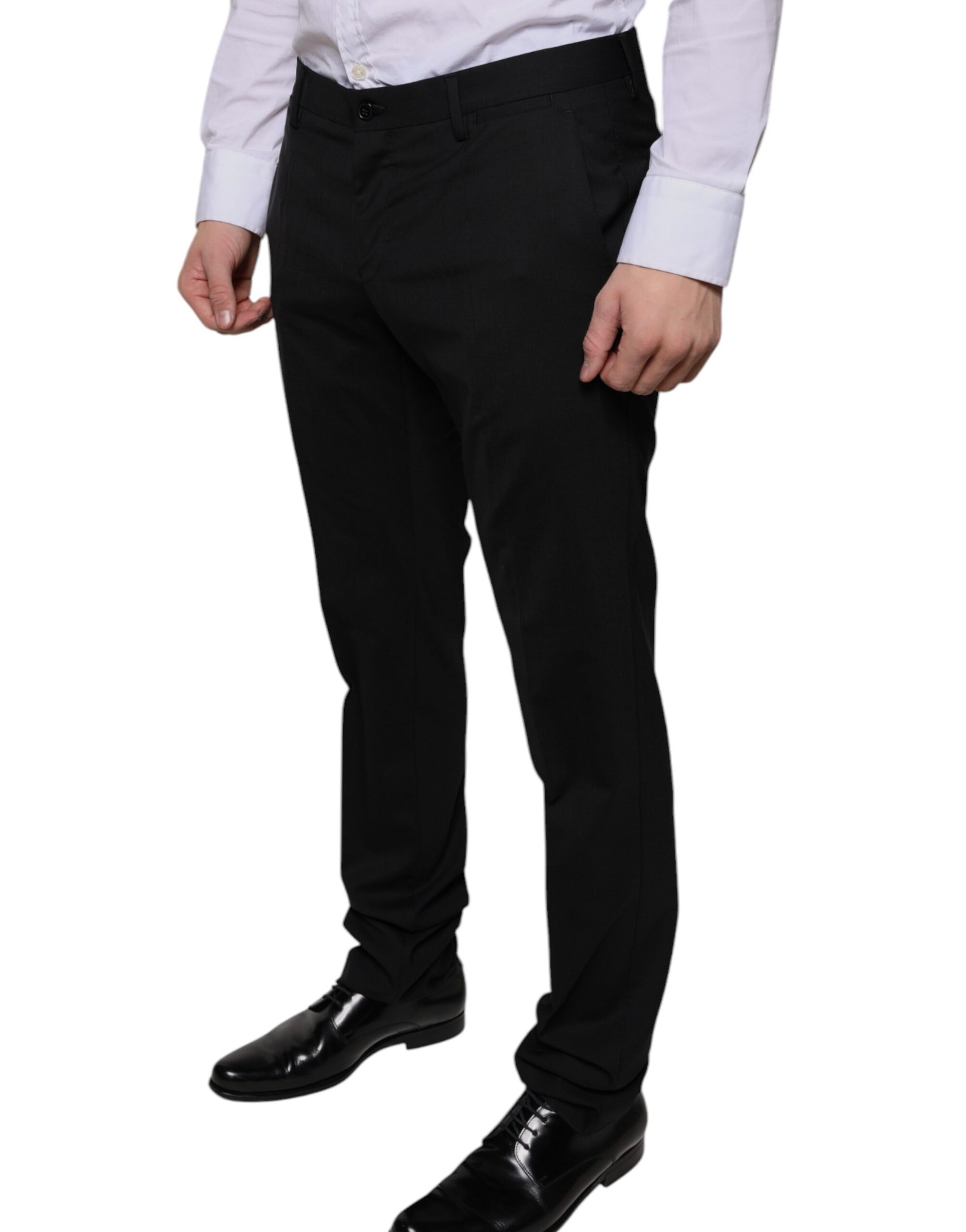 Dolce & Gabbana Black Dress Pants for Men detail view