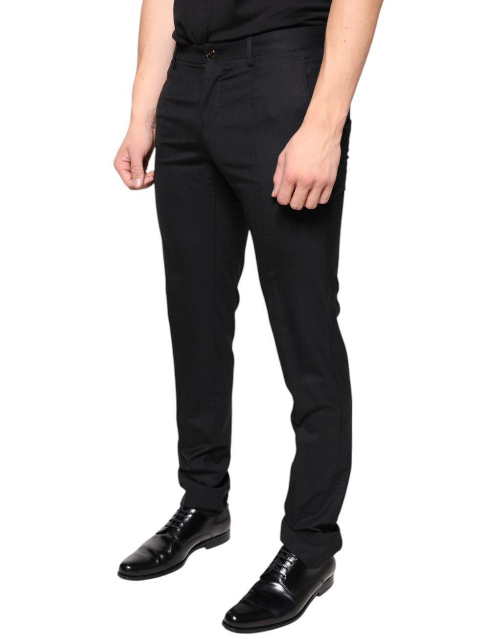 Dolce & Gabbana Black Dress Pants for Men detail view