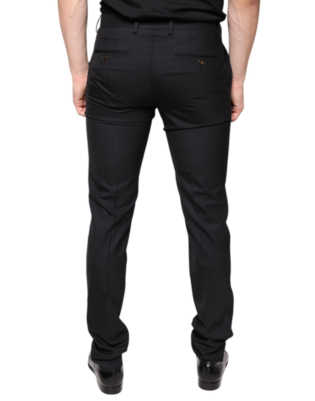 Dolce & Gabbana Black Dress Pants for Men side view