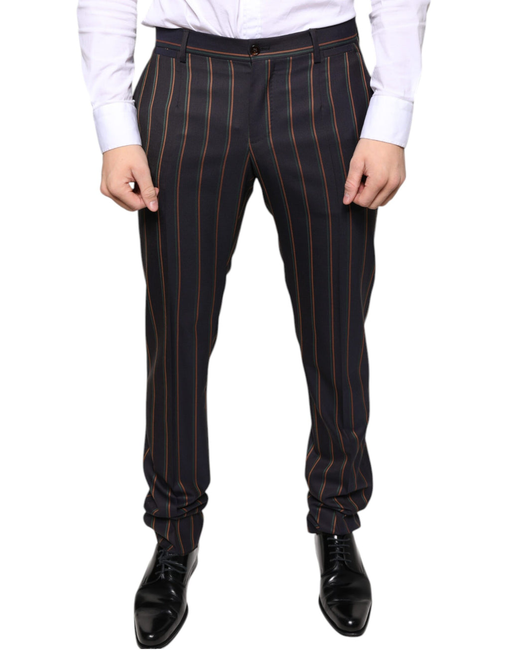 Dolce & Gabbana Brown Dress Pants for Men alternate view