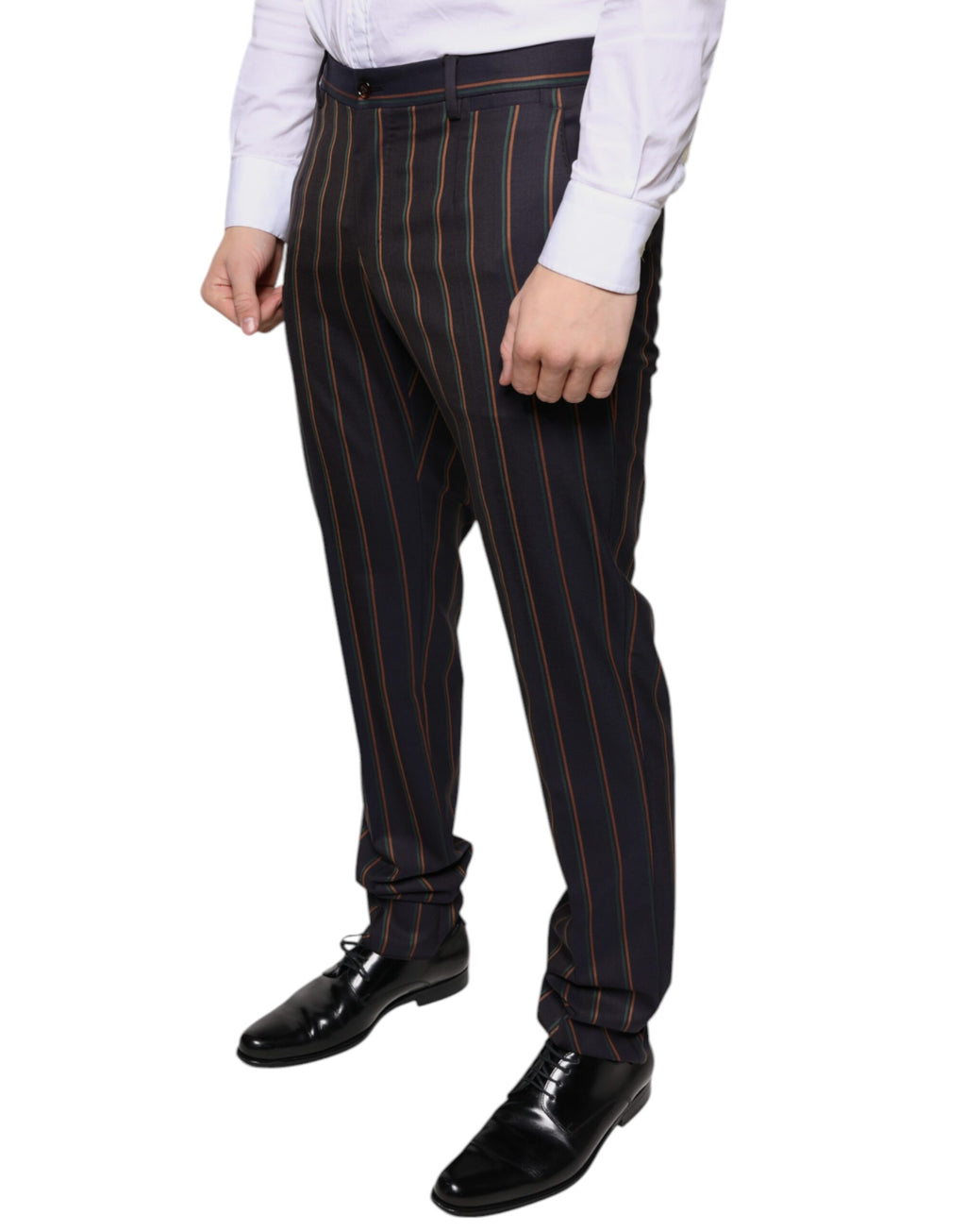 Dolce & Gabbana Brown Dress Pants for Men detail view