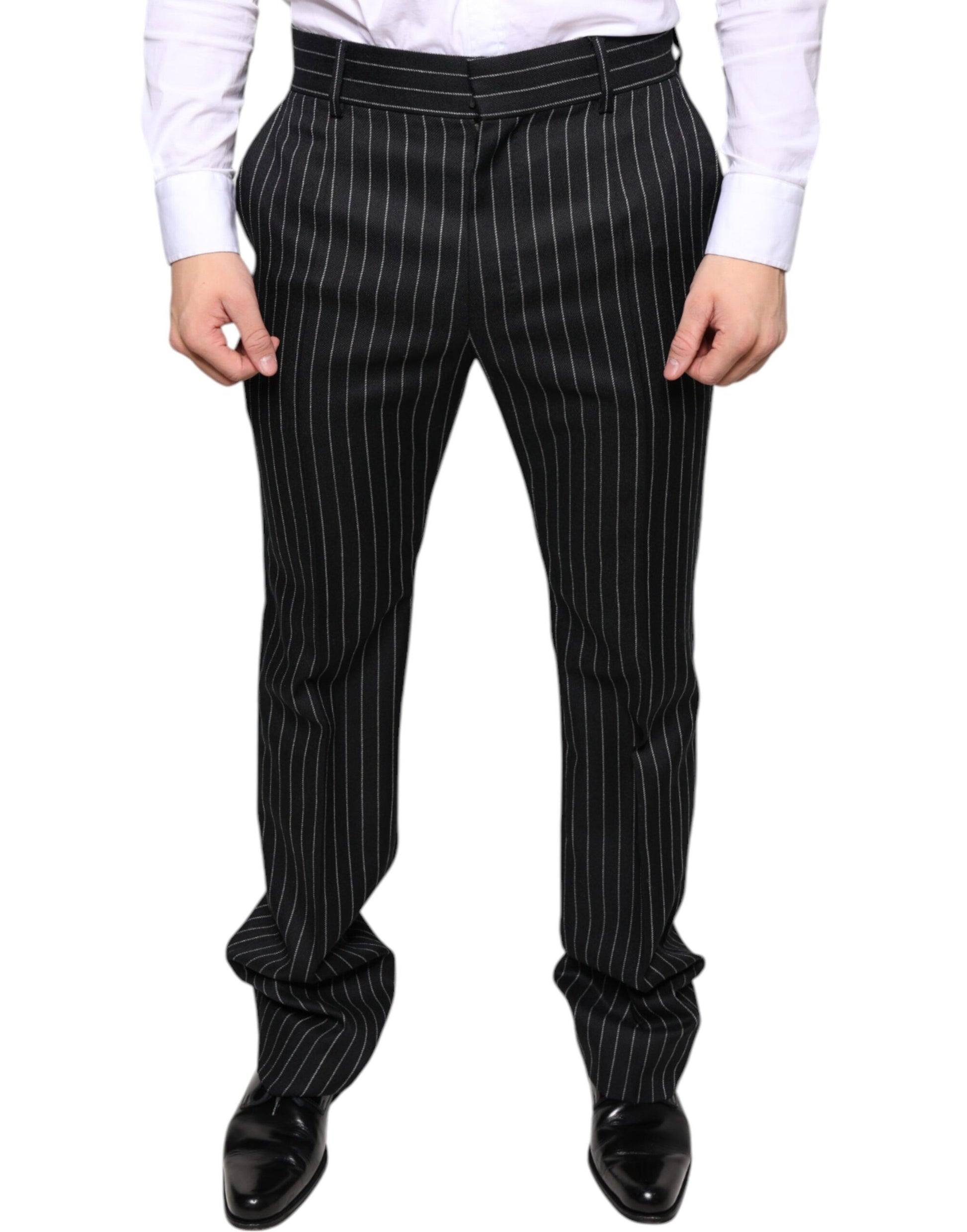 Dolce & Gabbana Black Dress Pants for Men