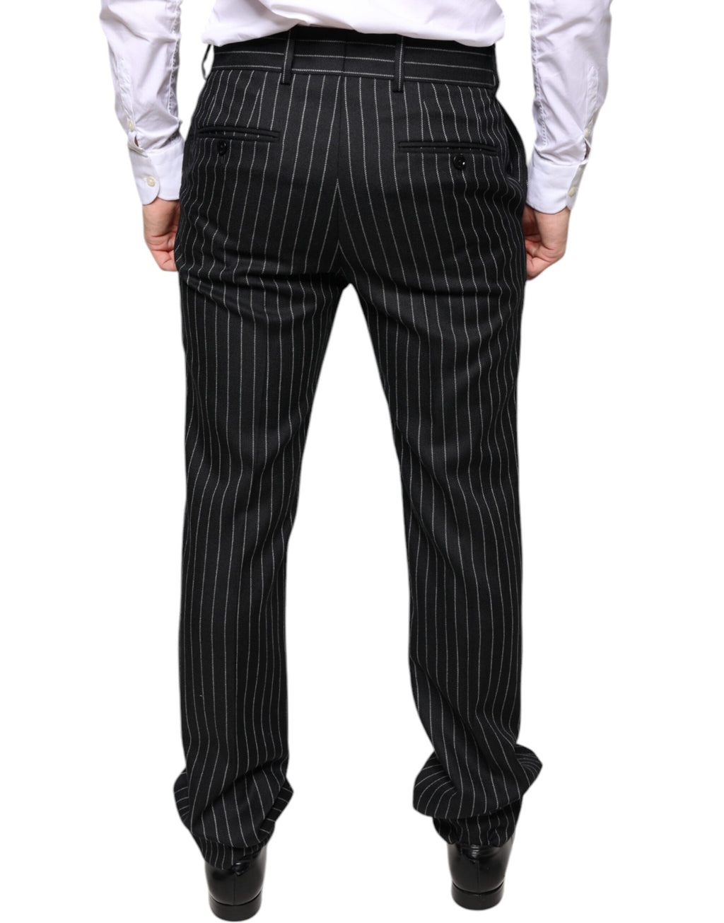 Dolce & Gabbana Black Dress Pants for Men side view
