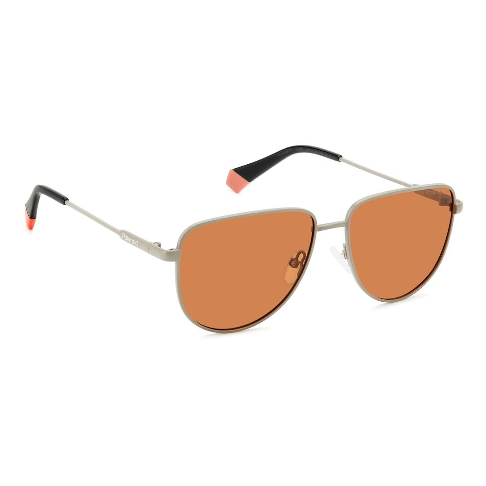 Polaroid Grey Sunglasses Unisex detail view