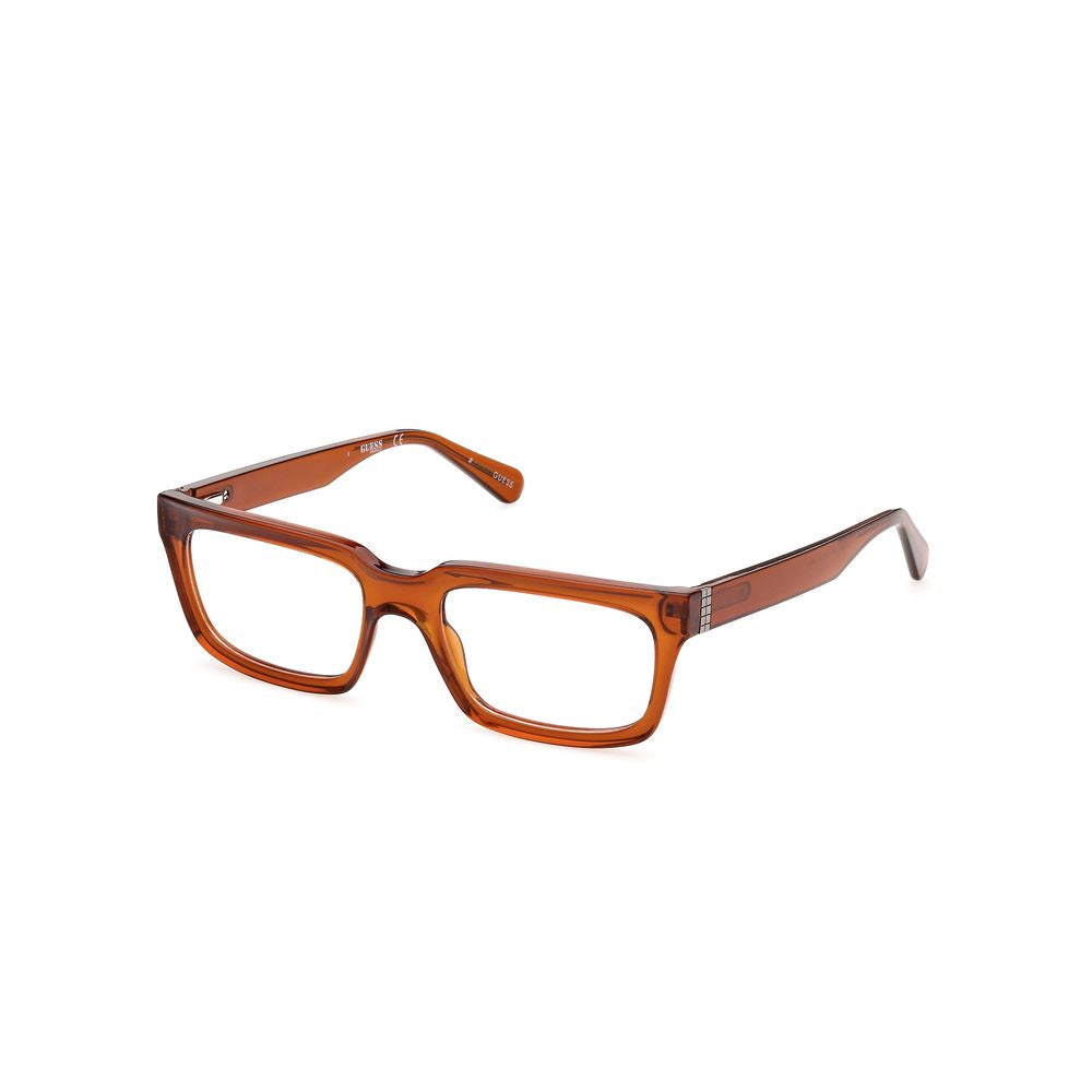Guess Brown Glasses Frames Unisex