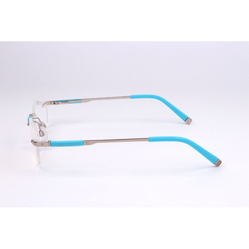 Dsquared² Silver Glasses Frames for Women detail view