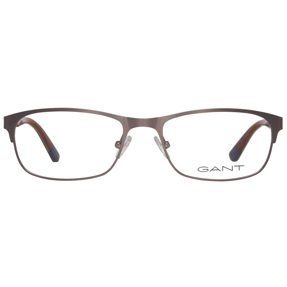 Lunettes (monture) en métal argenté Gant