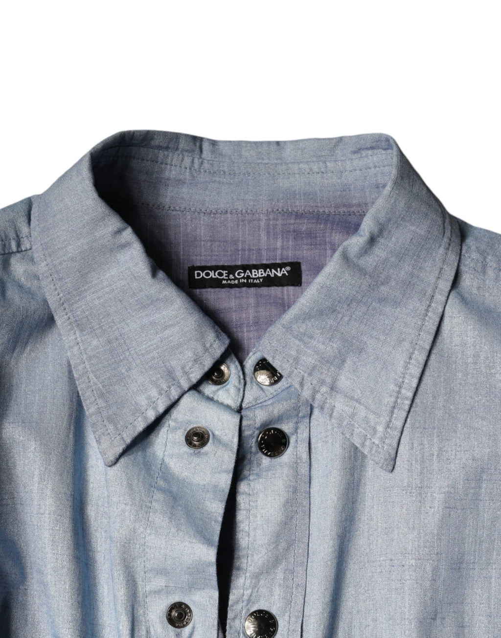 Dolce & Gabbana Blue Long Sleeve T-Shirt for Men additional view