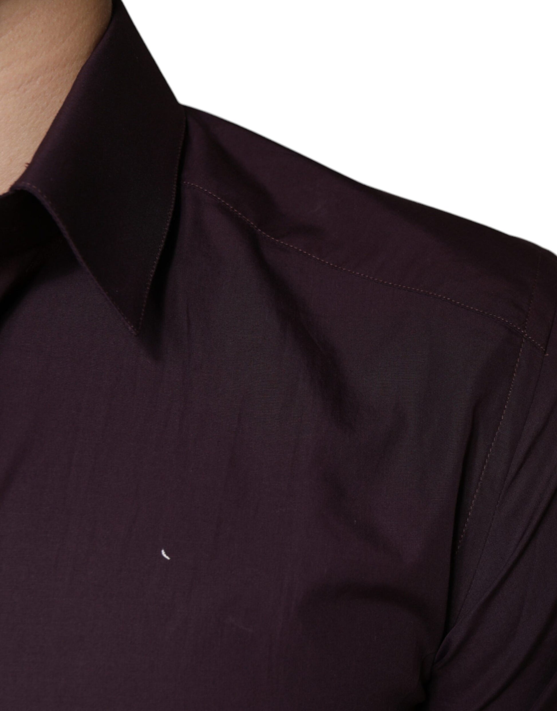 Dolce & Gabbana Purple Dress Shirt for Men additional view