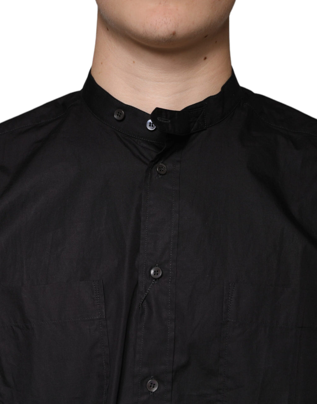 Dolce & Gabbana Black Long Sleeve T-Shirt for Men additional view