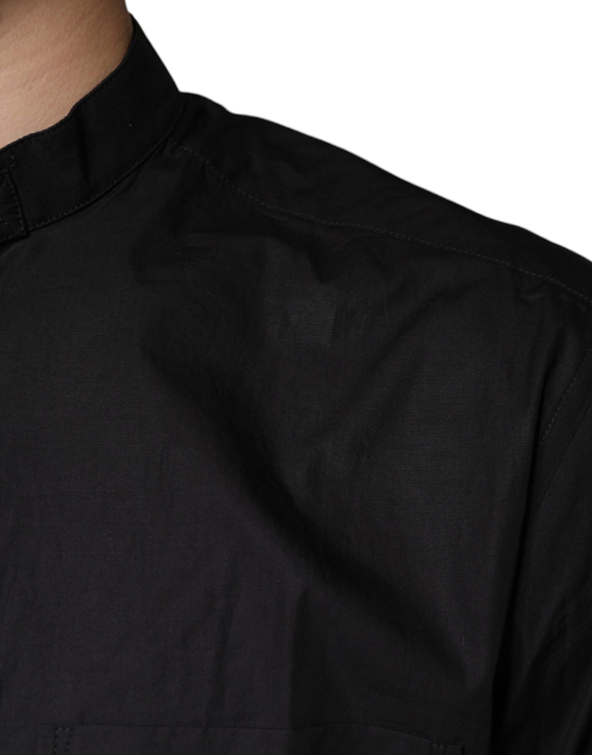 Dolce & Gabbana Black Long Sleeve T-Shirt for Men additional view