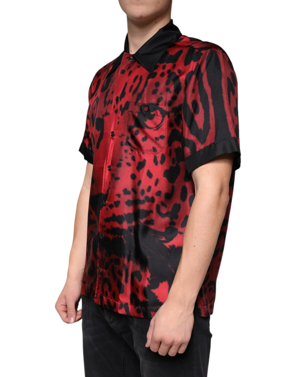 Dolce & Gabbana Red Shortsleeve for Men detail view