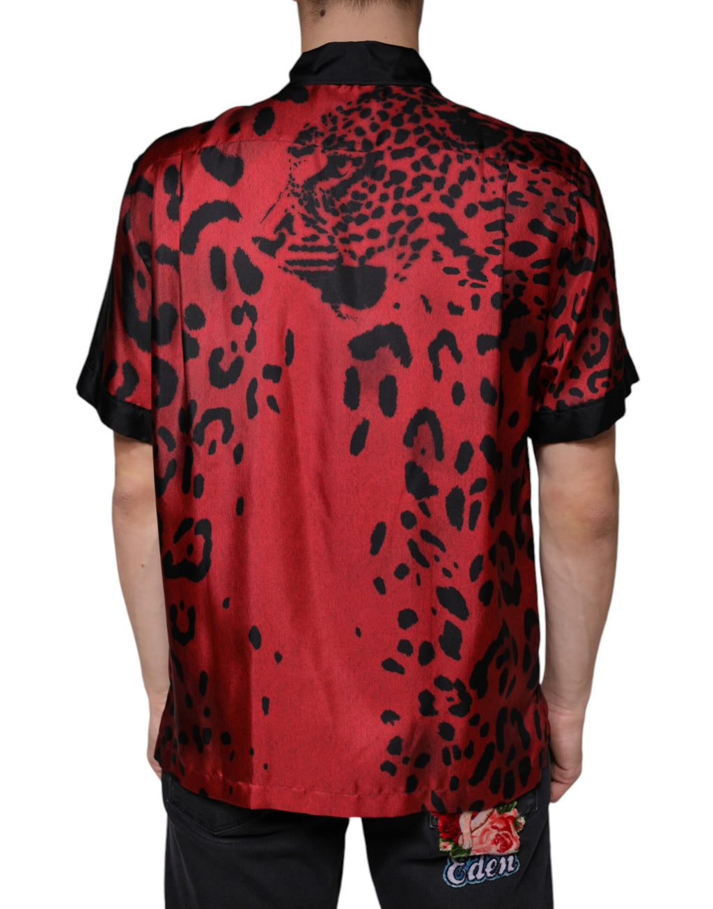 Dolce & Gabbana Red Shortsleeve for Men side view