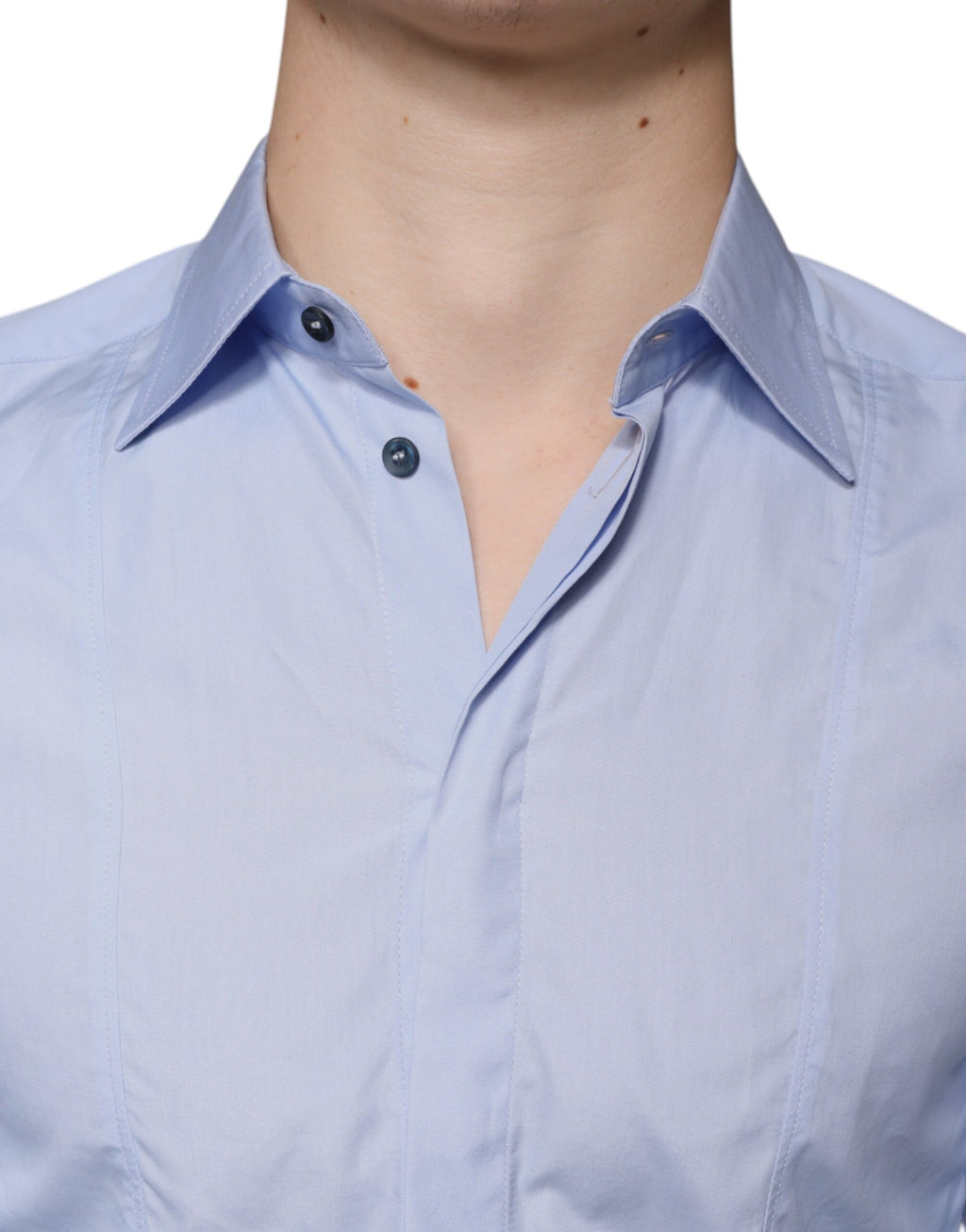 Dolce & Gabbana Blue Dress Shirt for Men additional view