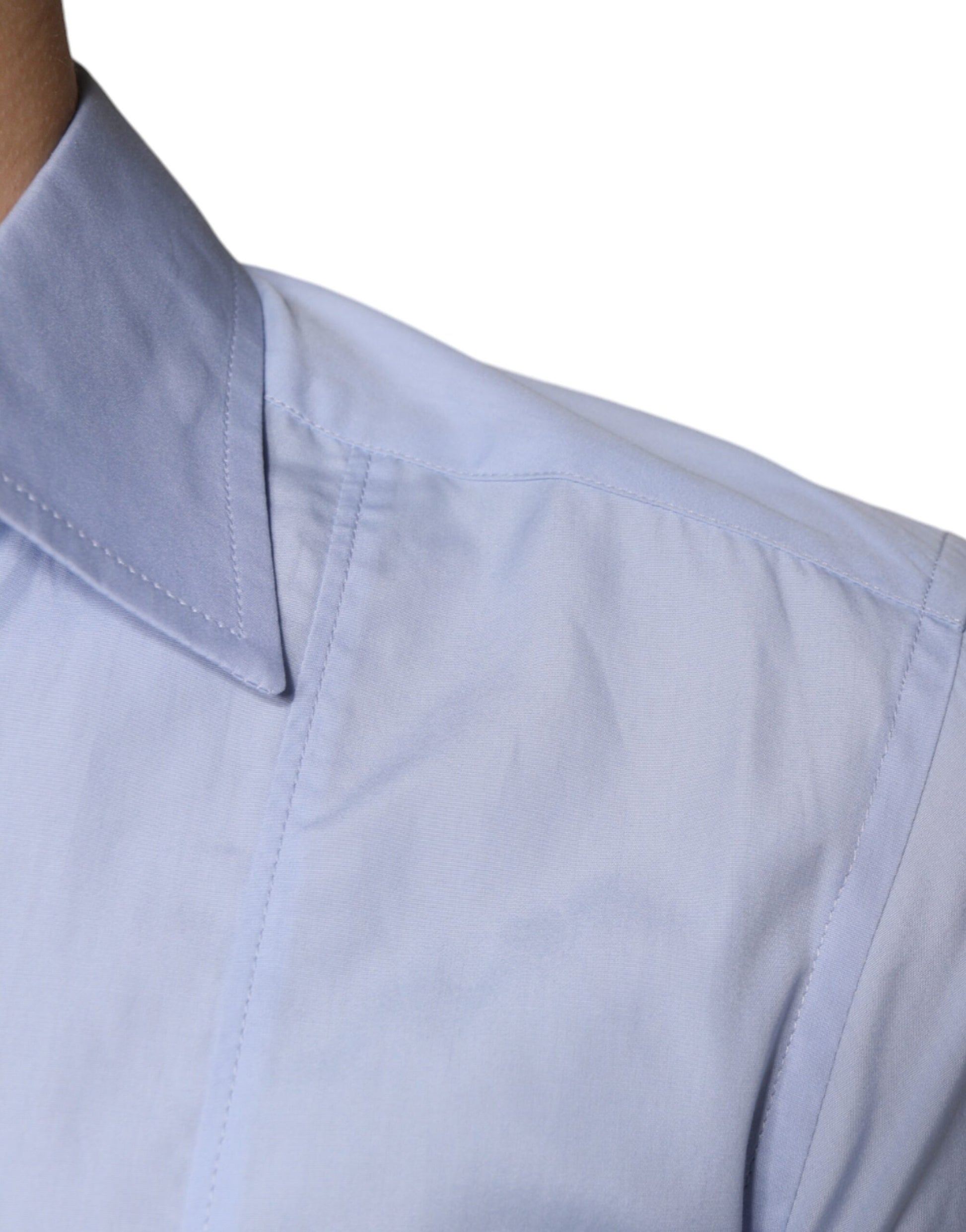 Dolce & Gabbana Blue Dress Shirt for Men additional view