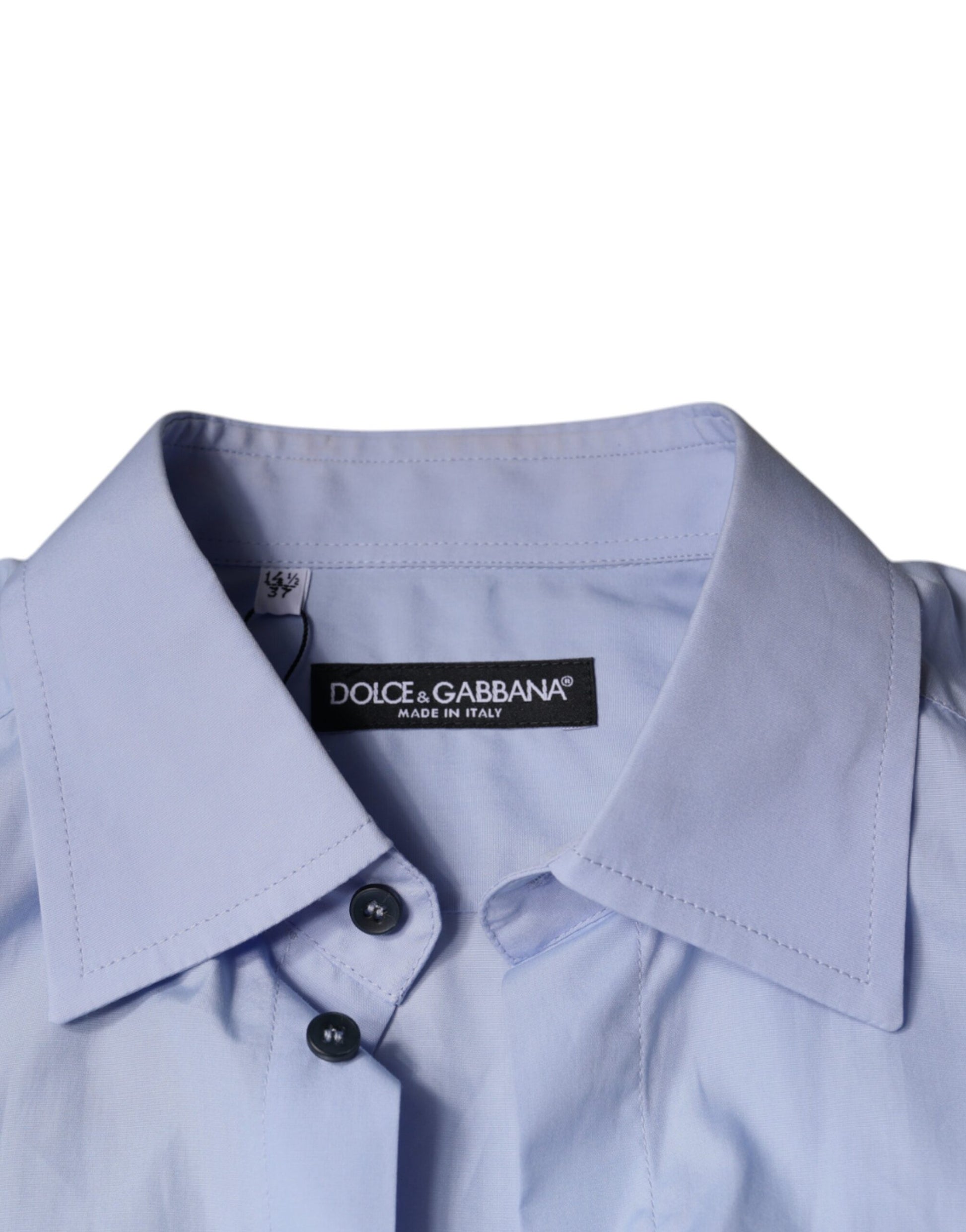 Dolce & Gabbana Blue Dress Shirt for Men additional view