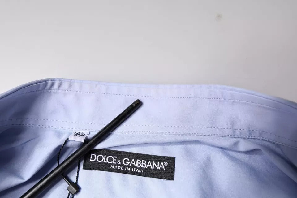 Dolce & Gabbana Blue Dress Shirt for Men additional view