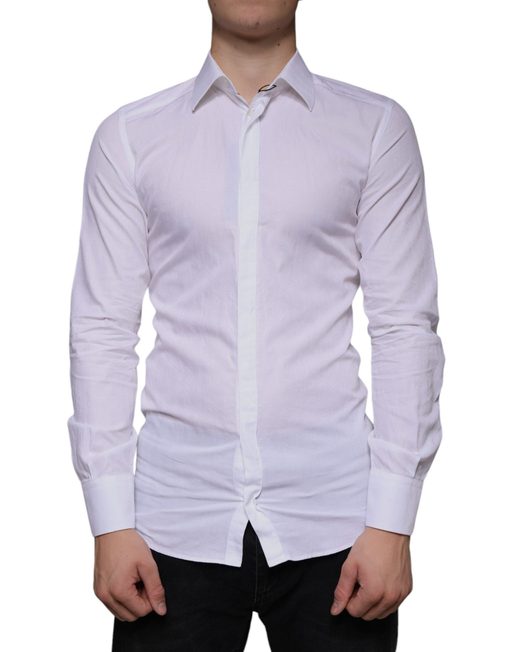 Dolce & Gabbana White Dress Shirt for Men