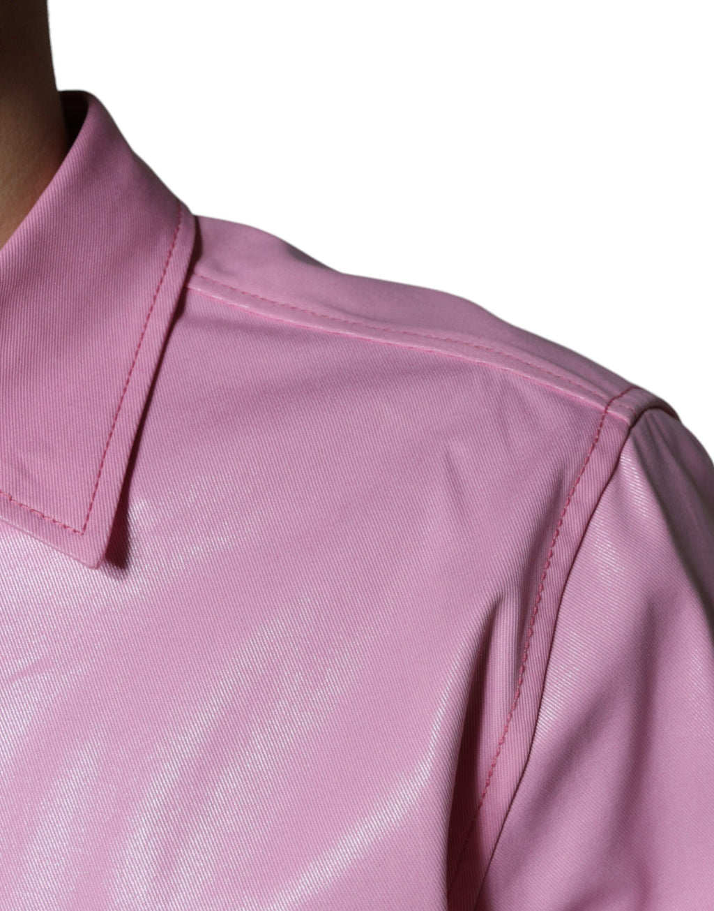 Dolce & Gabbana Pink Long Sleeve T-Shirt for Men additional view