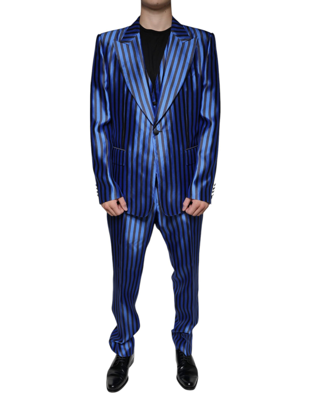 Dolce & Gabbana Blue Three Piece Suits for Men alternate view