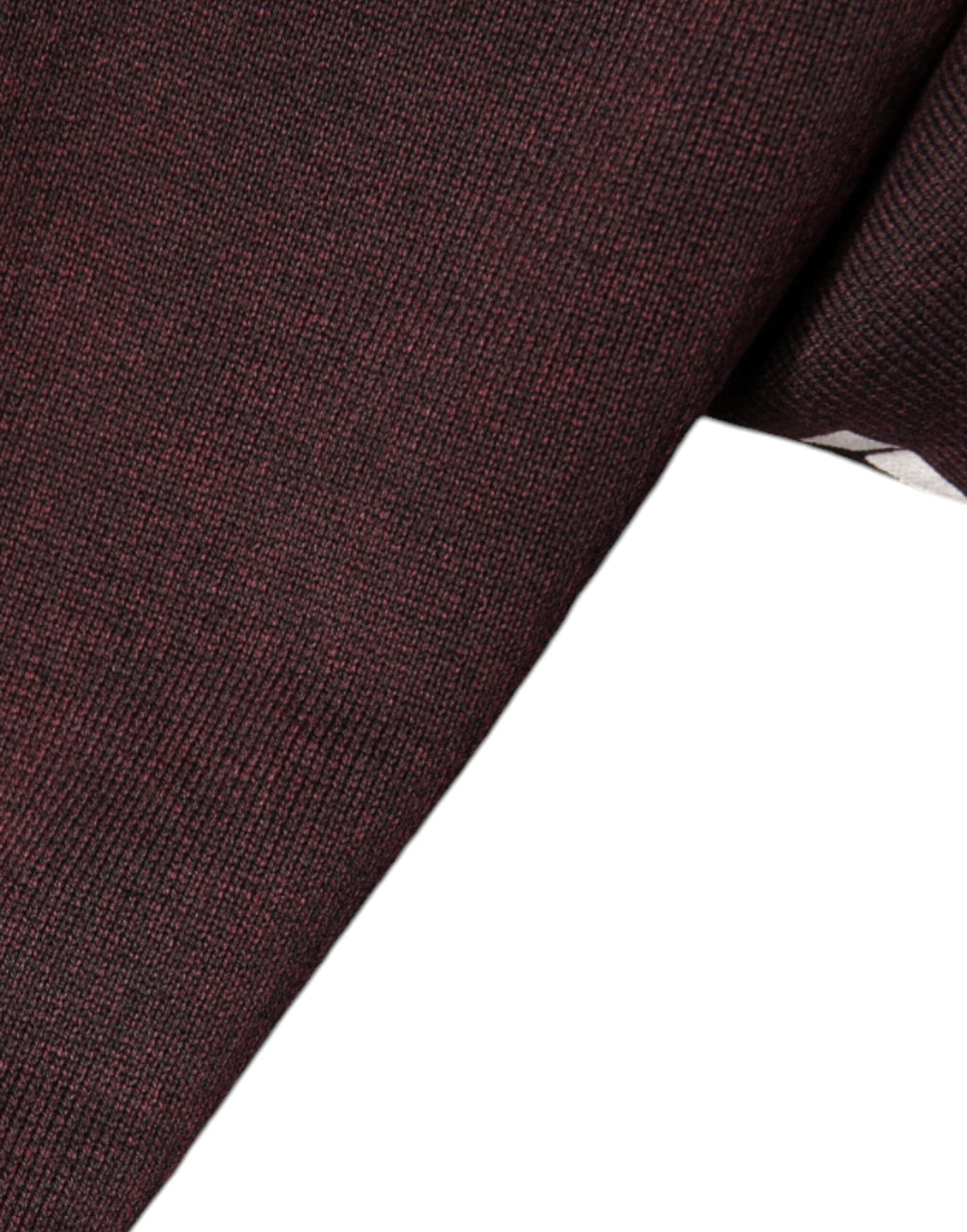 Sweat-shirt Dolce & Gabbana bordeaux à col rond pour homme avec logo