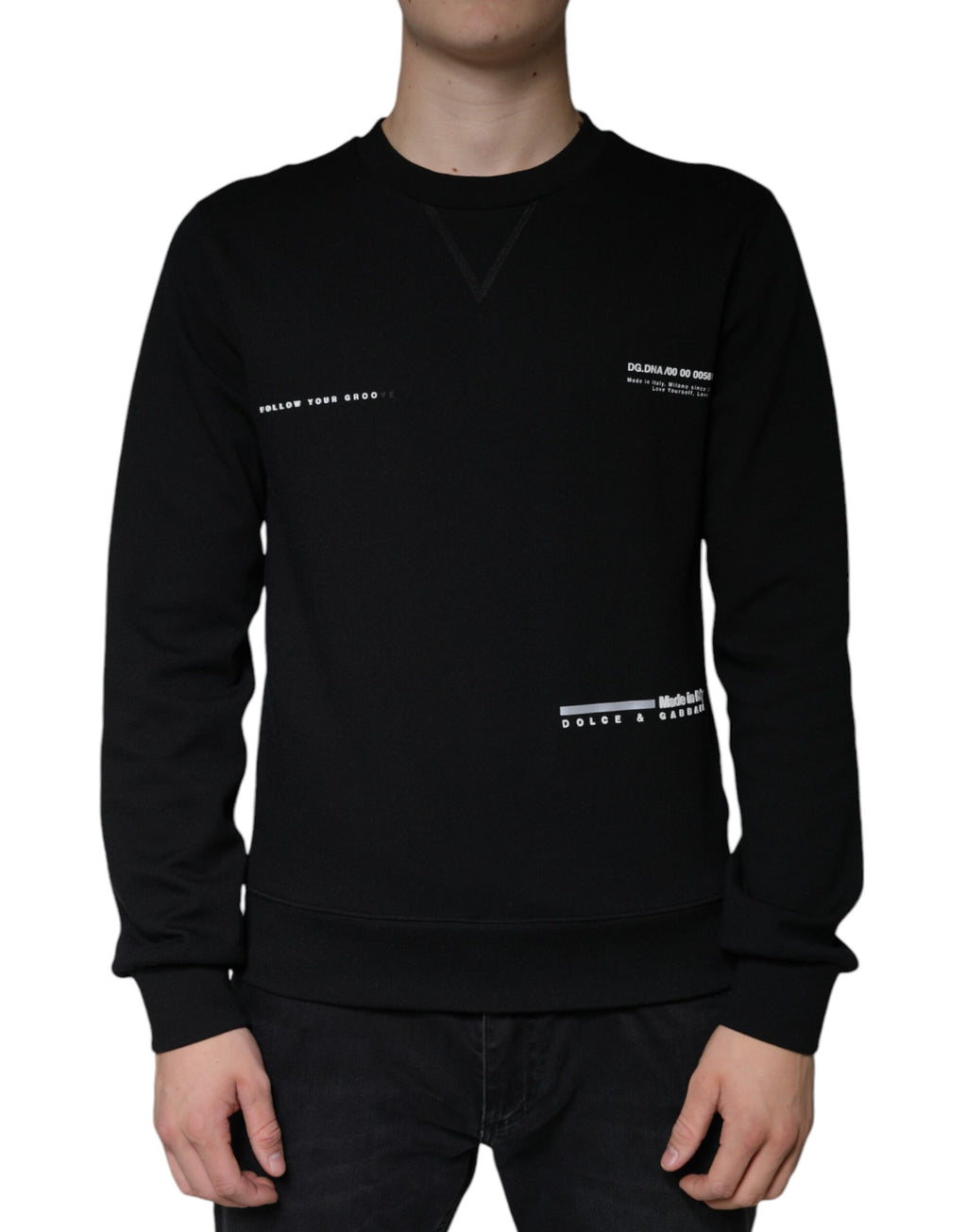Dolce & Gabbana Black Sweatshirt for Men