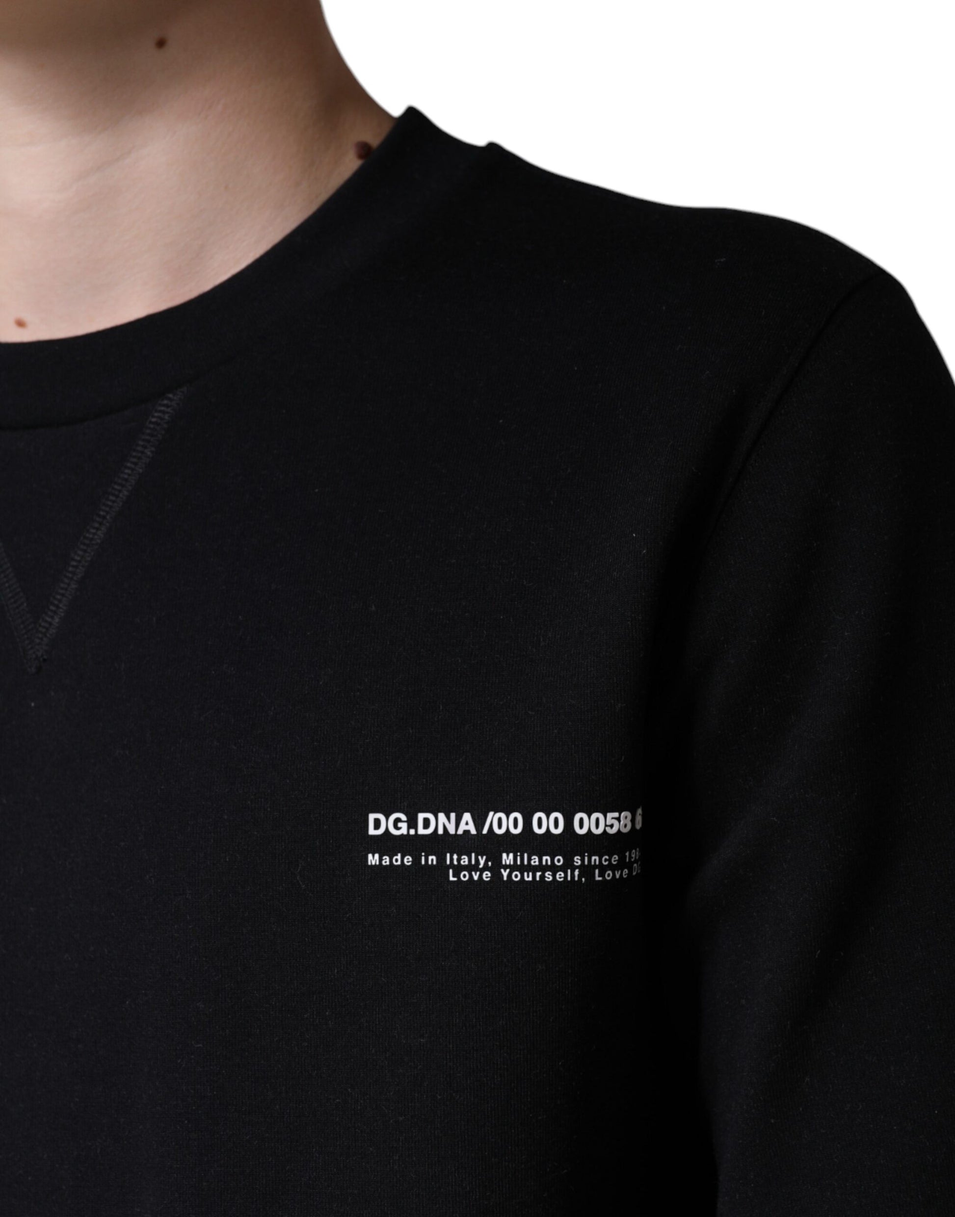 Dolce & Gabbana Black Sweatshirt for Men additional view