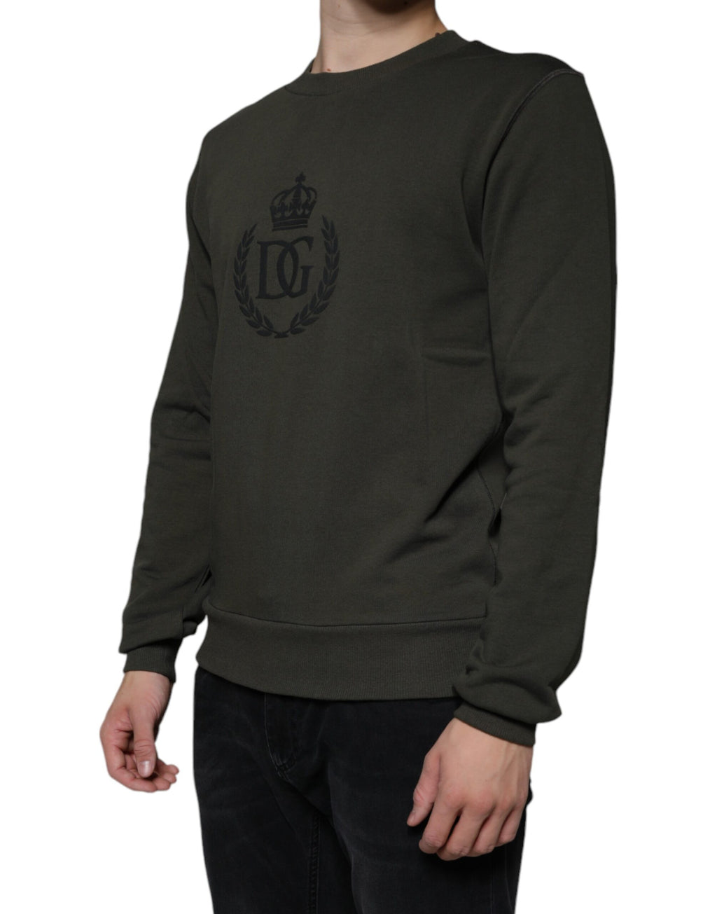 Dolce & Gabbana Green Sweatshirt for Men detail view
