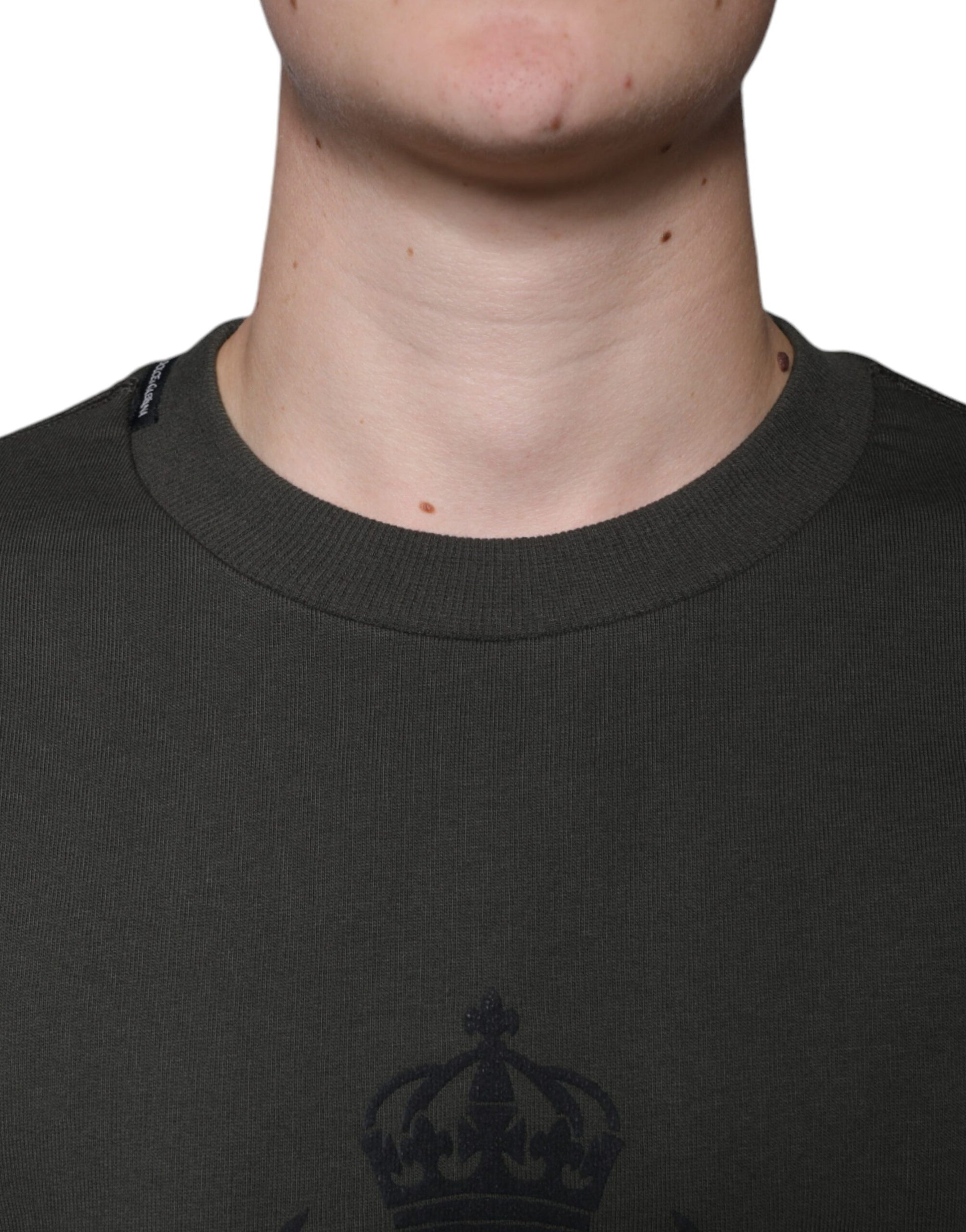 Dolce & Gabbana Green Sweatshirt for Men additional view