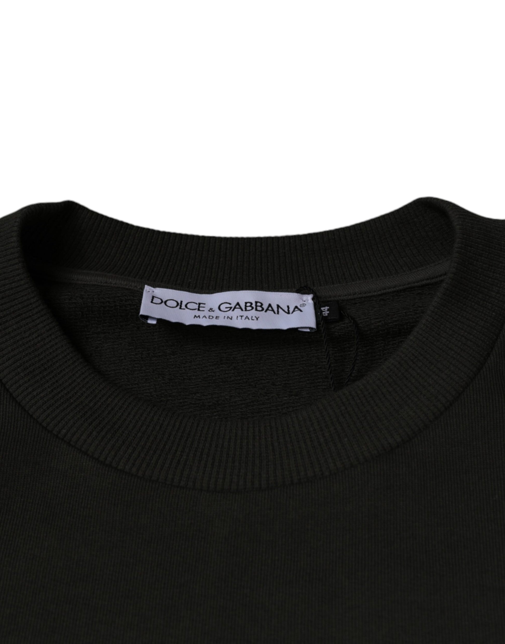 Dolce & Gabbana Green Sweatshirt for Men additional view