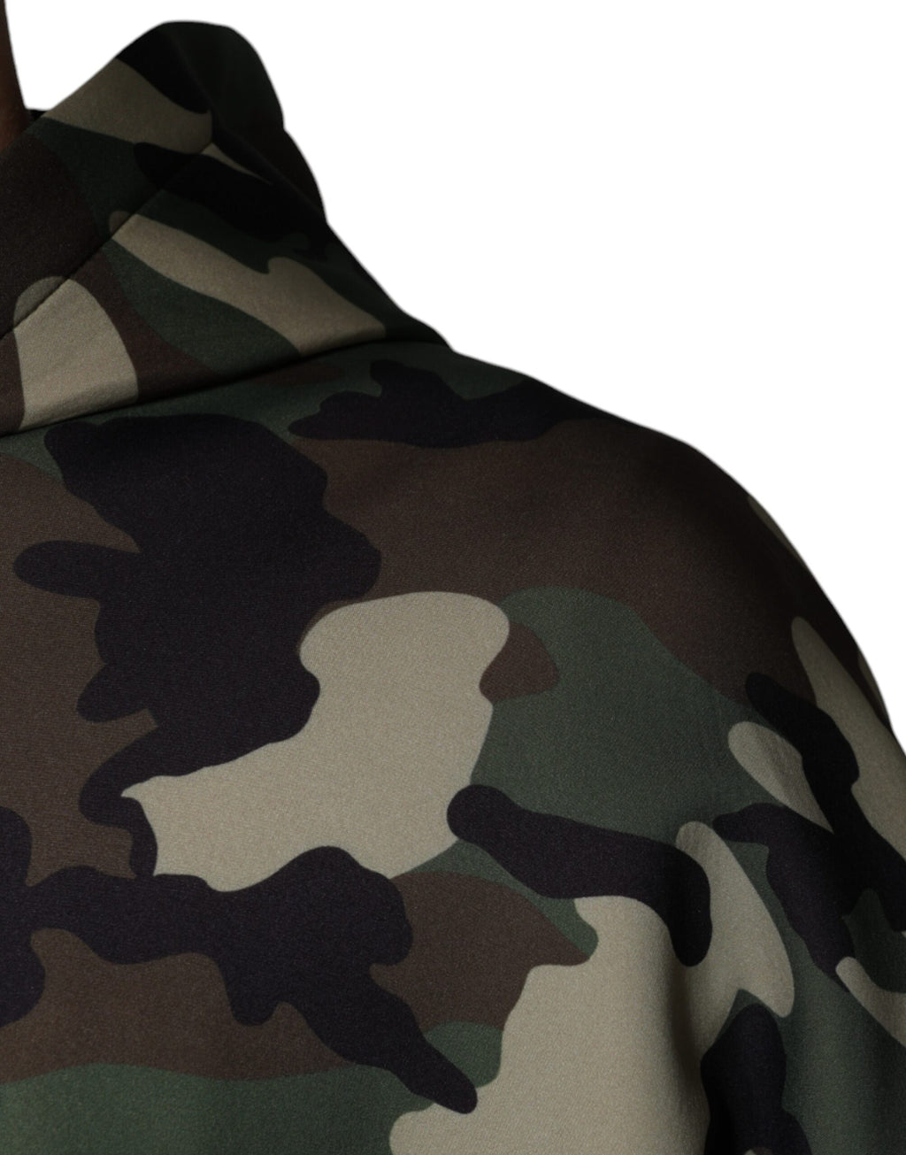 Sweat à capuche camouflage multicolore Dolce & Gabbana