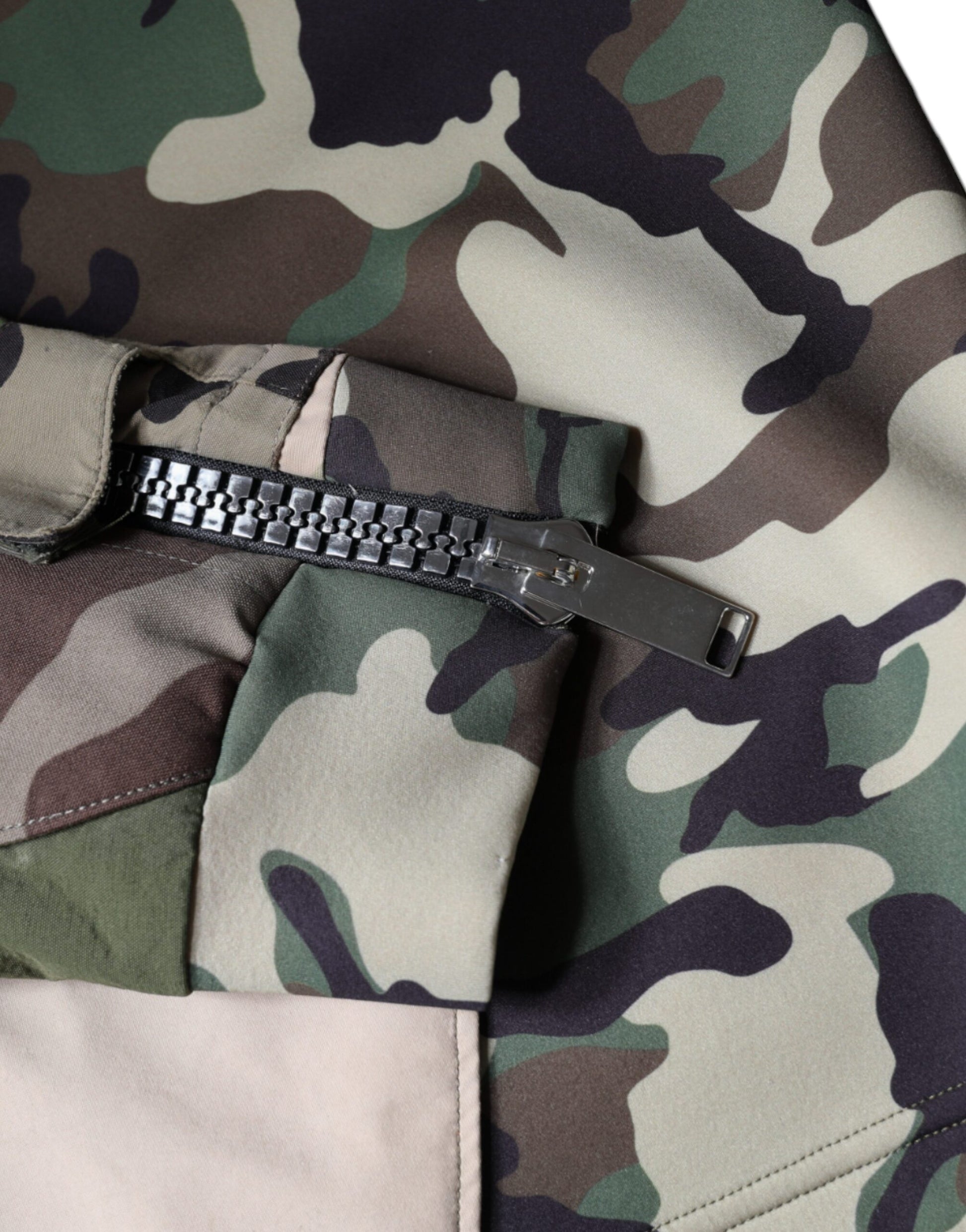 Sweat à capuche camouflage multicolore Dolce & Gabbana