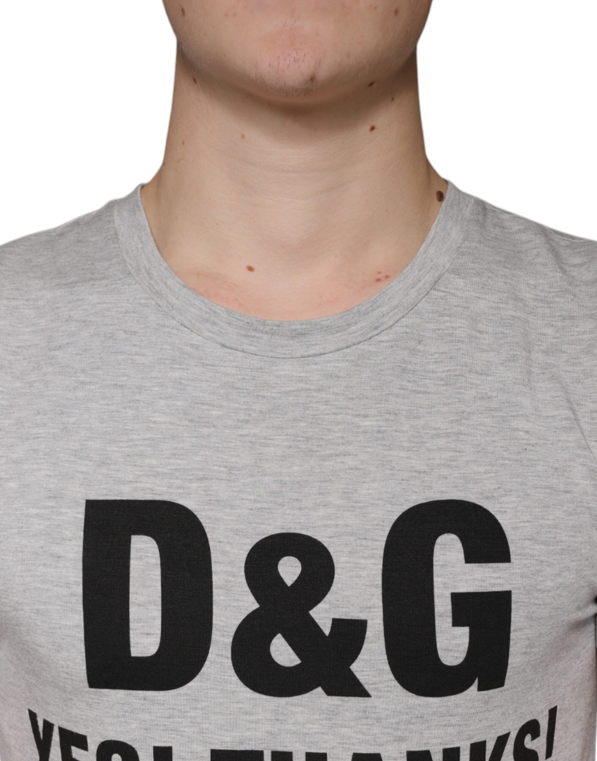 Dolce & Gabbana Grey T-Shirt for Men additional view