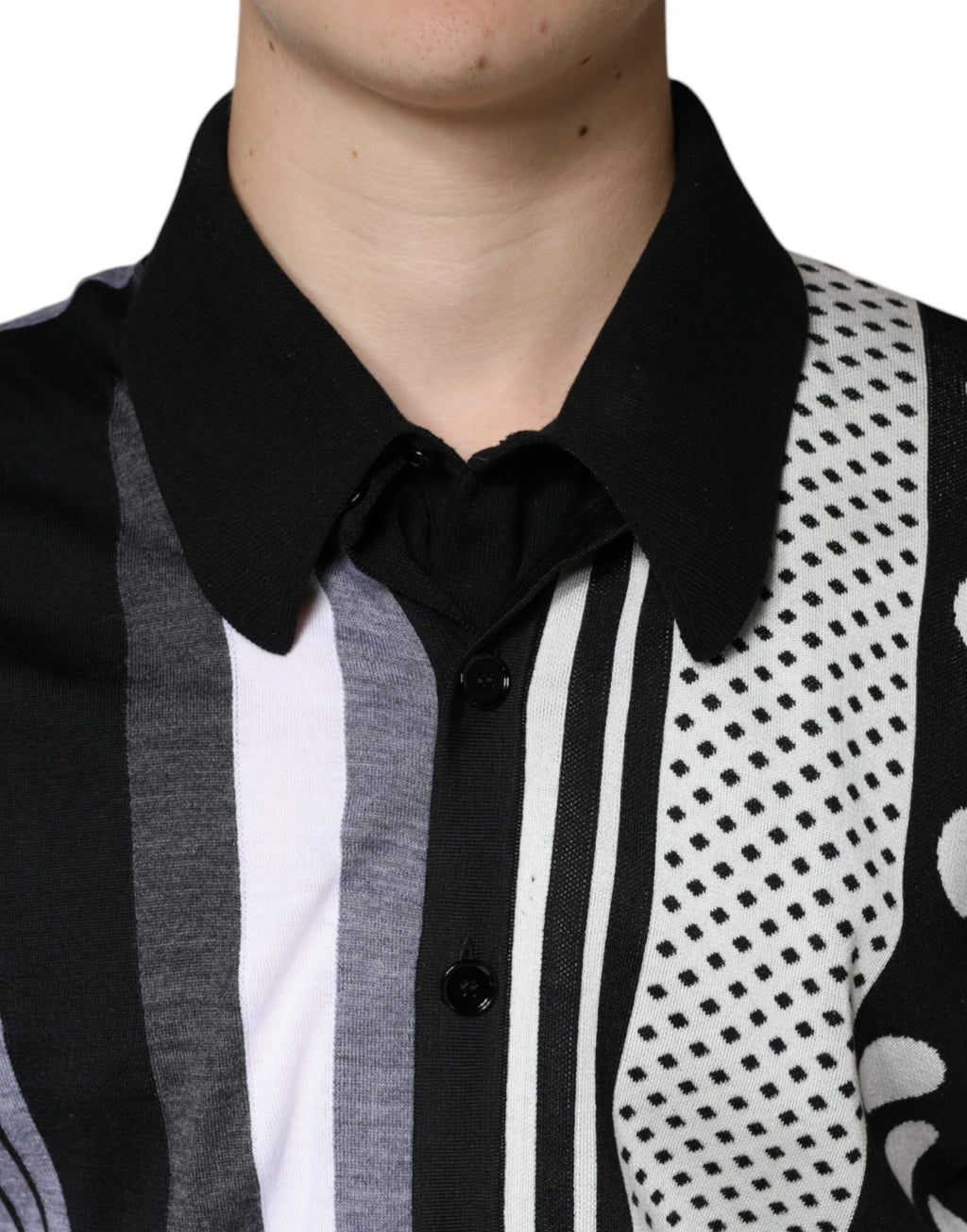 Dolce & Gabbana Black Polo Shirt for Men additional view