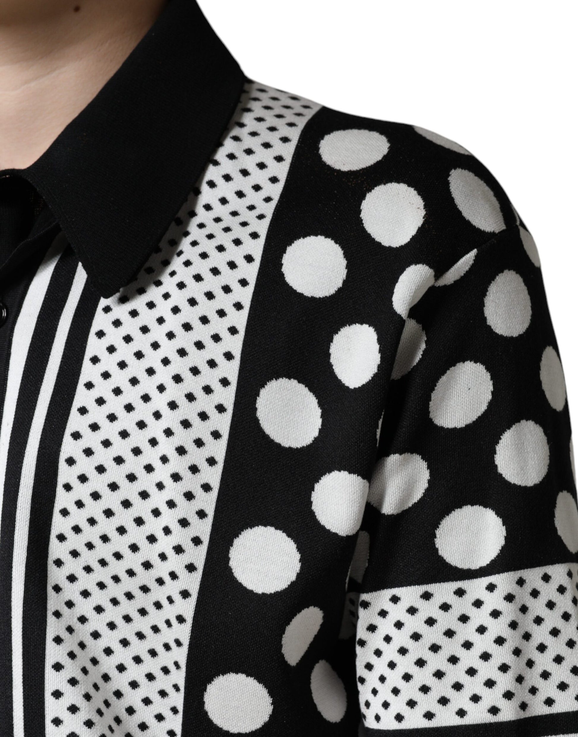 Dolce & Gabbana Black Polo Shirt for Men additional view