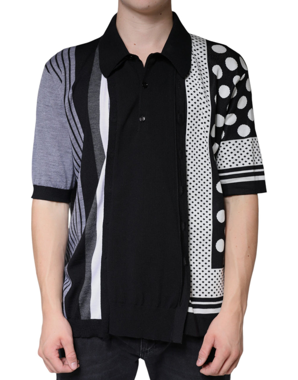 Dolce & Gabbana Black Polo Shirt for Men additional view
