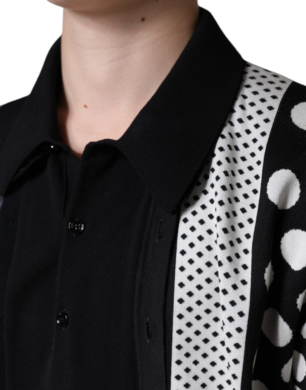 Dolce & Gabbana Black Polo Shirt for Men additional view