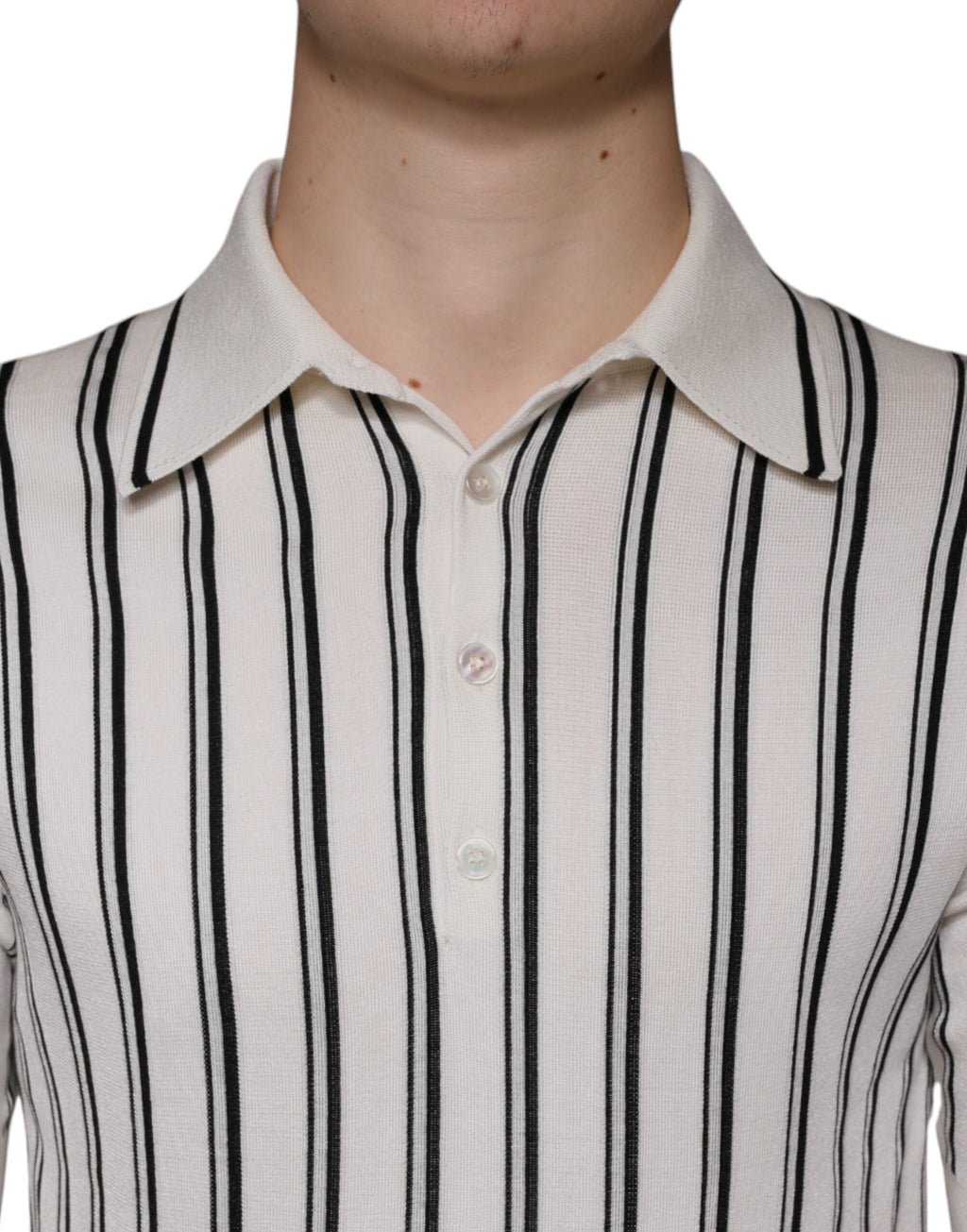 Dolce & Gabbana White Polo Shirt for Men additional view