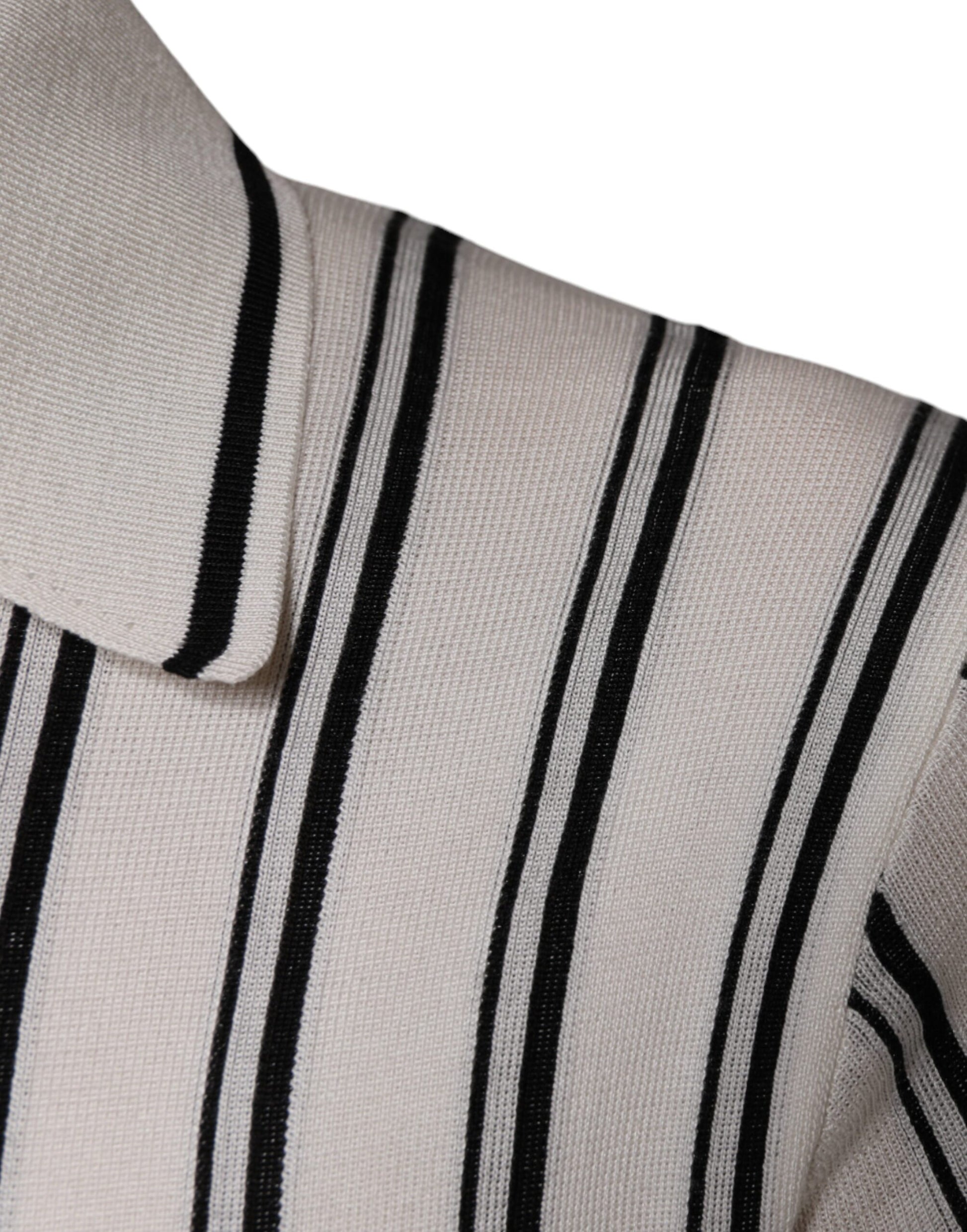Dolce & Gabbana White Polo Shirt for Men additional view