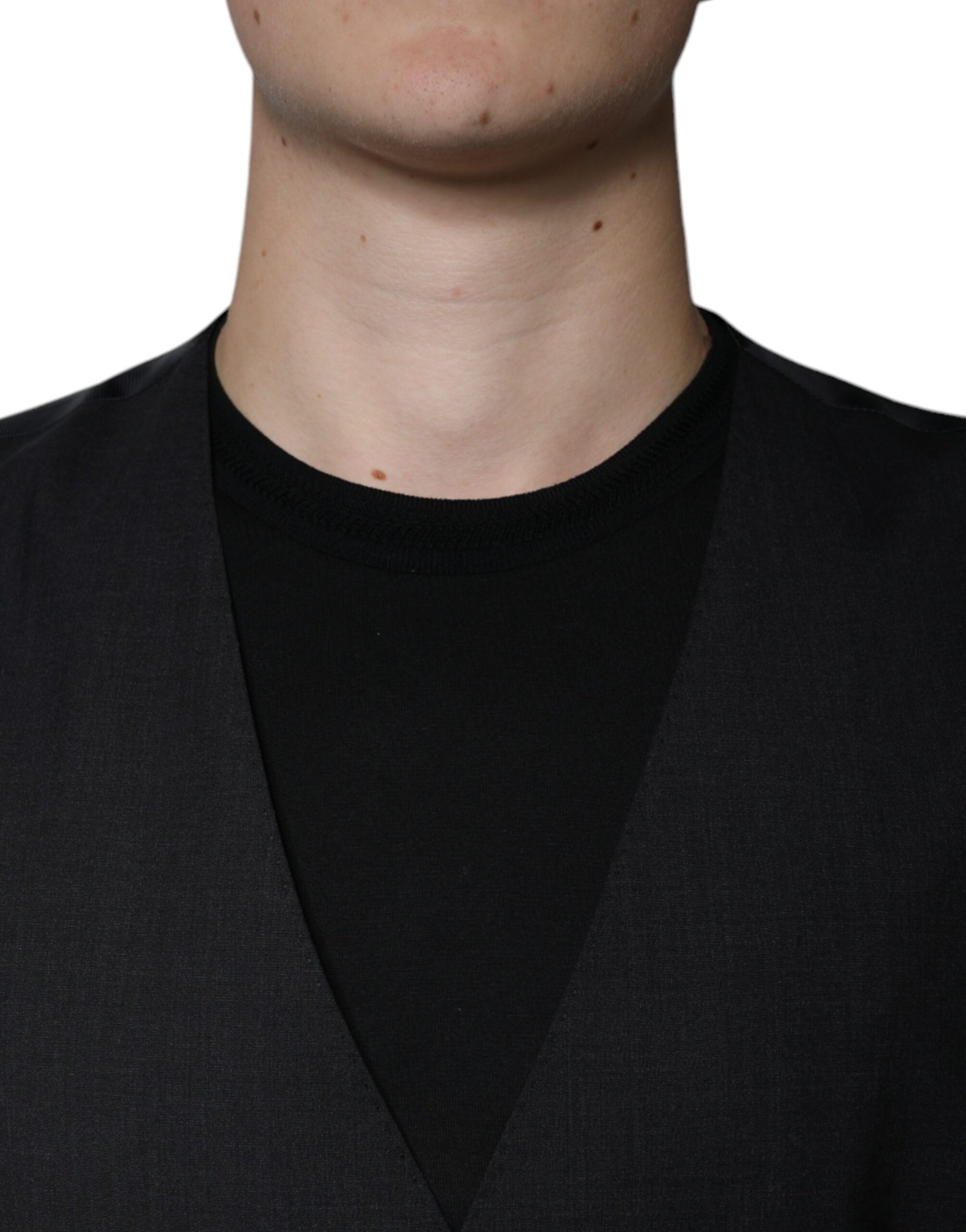 Dolce & Gabbana Black Waistcoats for Men additional view