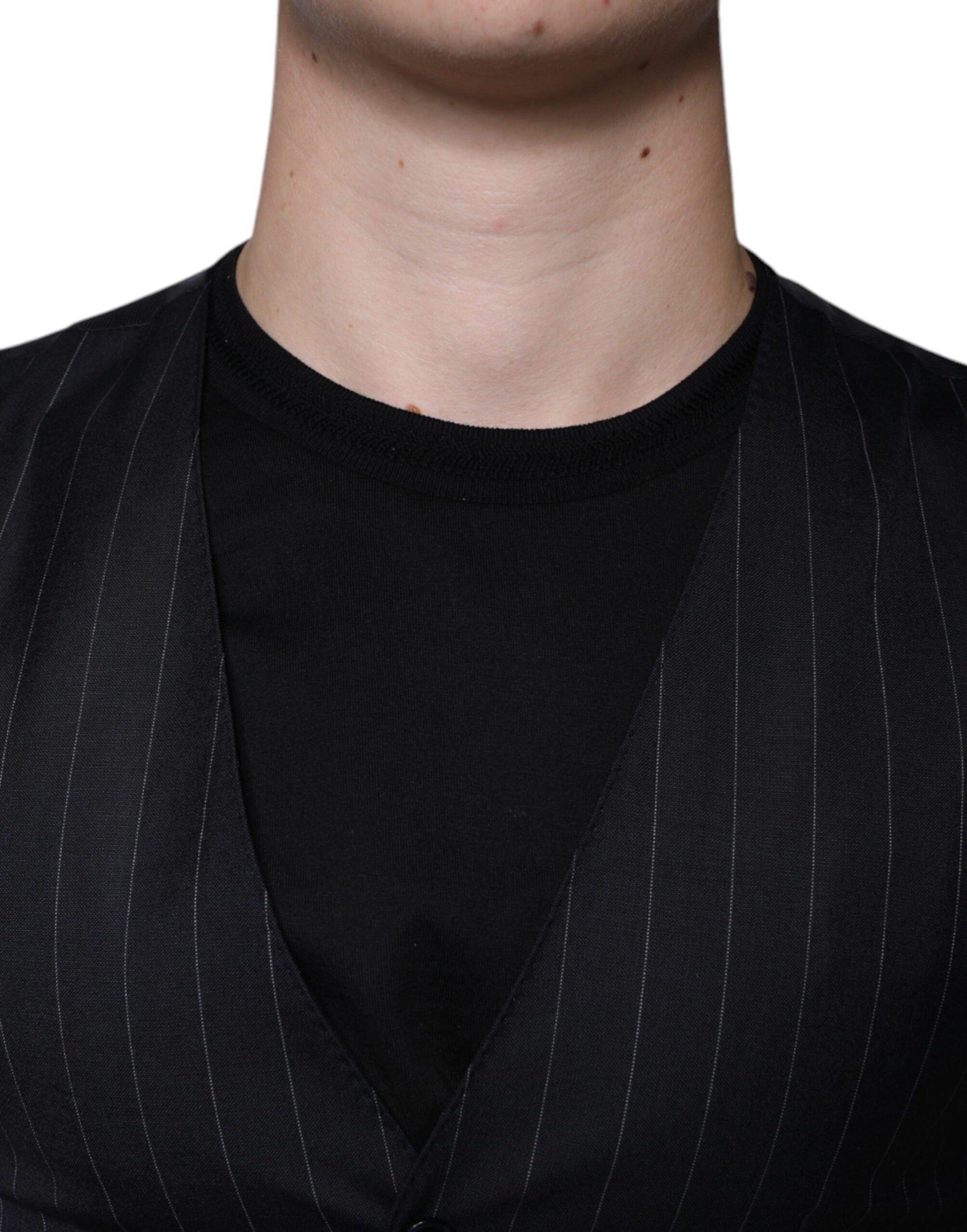 Dolce & Gabbana Black Waistcoats for Men additional view